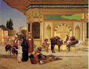 unknow artist Arab or Arabic people and life. Orientalism oil paintings 586 painting